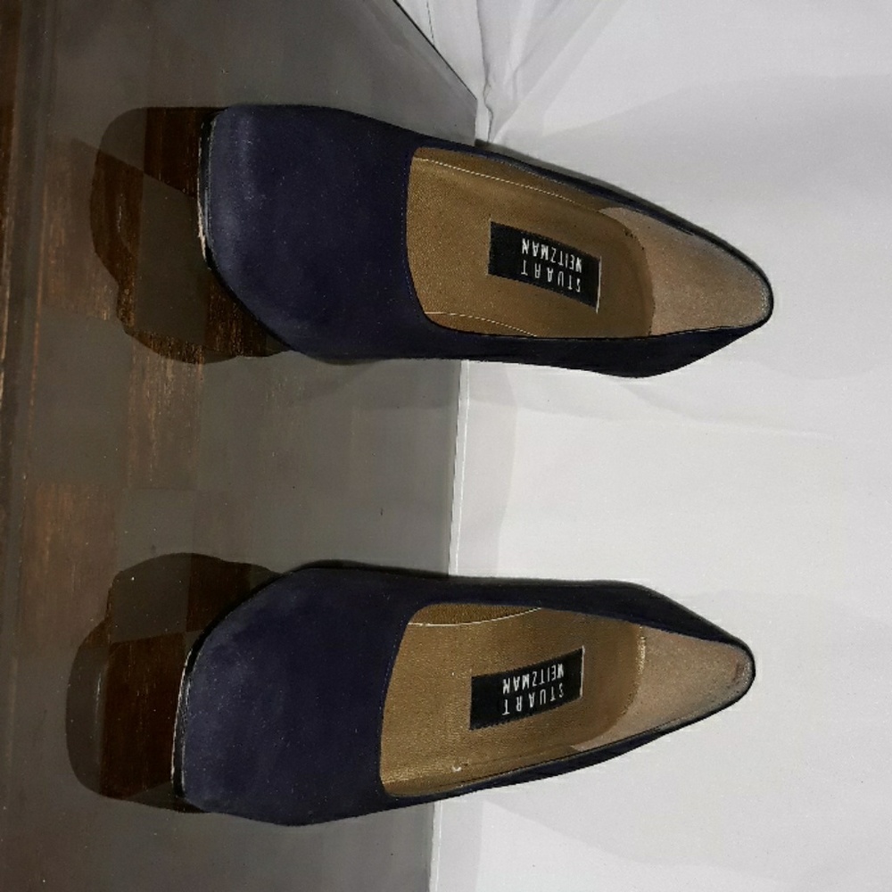Navy suede Stuart Weitzman 8.5